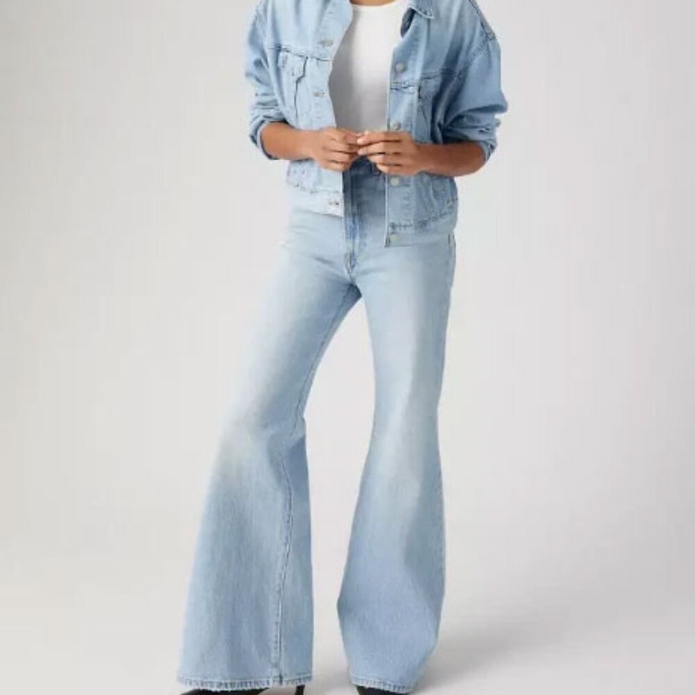 LEVI'S Ribcage Bell Jeans - Picture 3 of 5